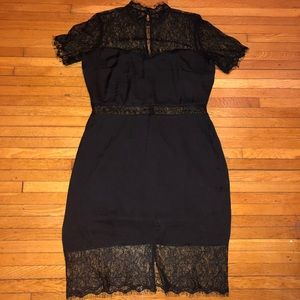 Black lace dress ...sexy!